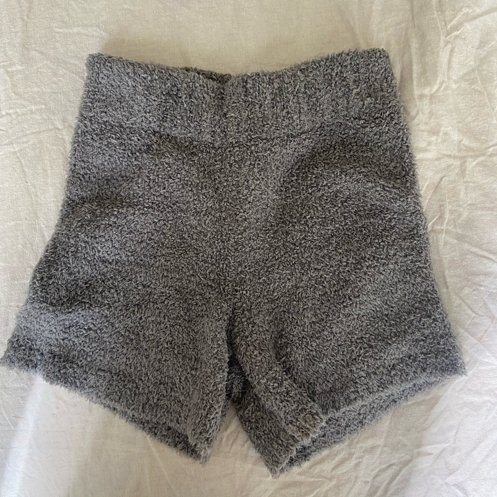 S/M Skims Cozy Knit Shorts - Gray